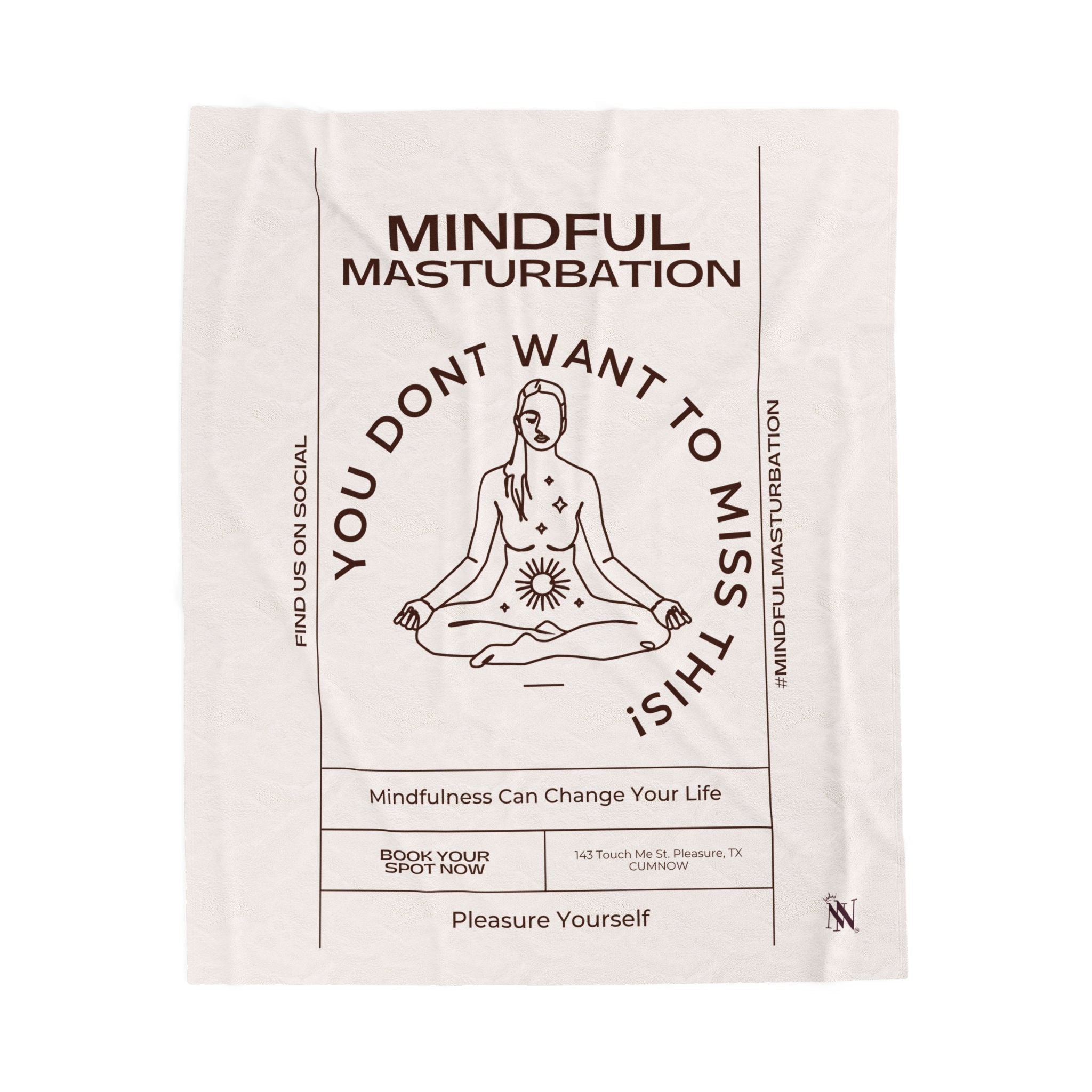 Mindful Masturbation | Mix & Match Velveteen Fun-Flirty Lovers’ Blankets