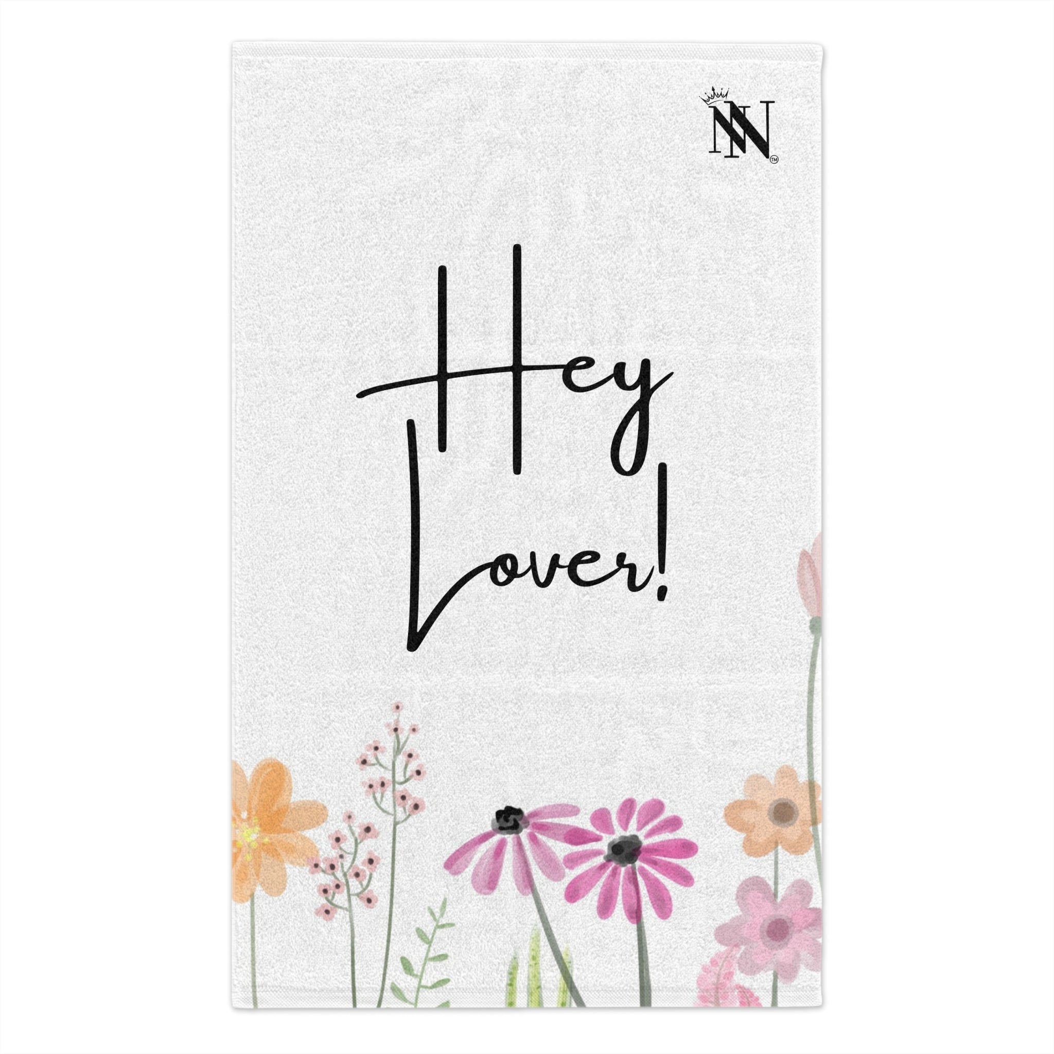 Hey Lover! Flowers | Mix & Match Soft Fun-Flirty Lovers’ Towels