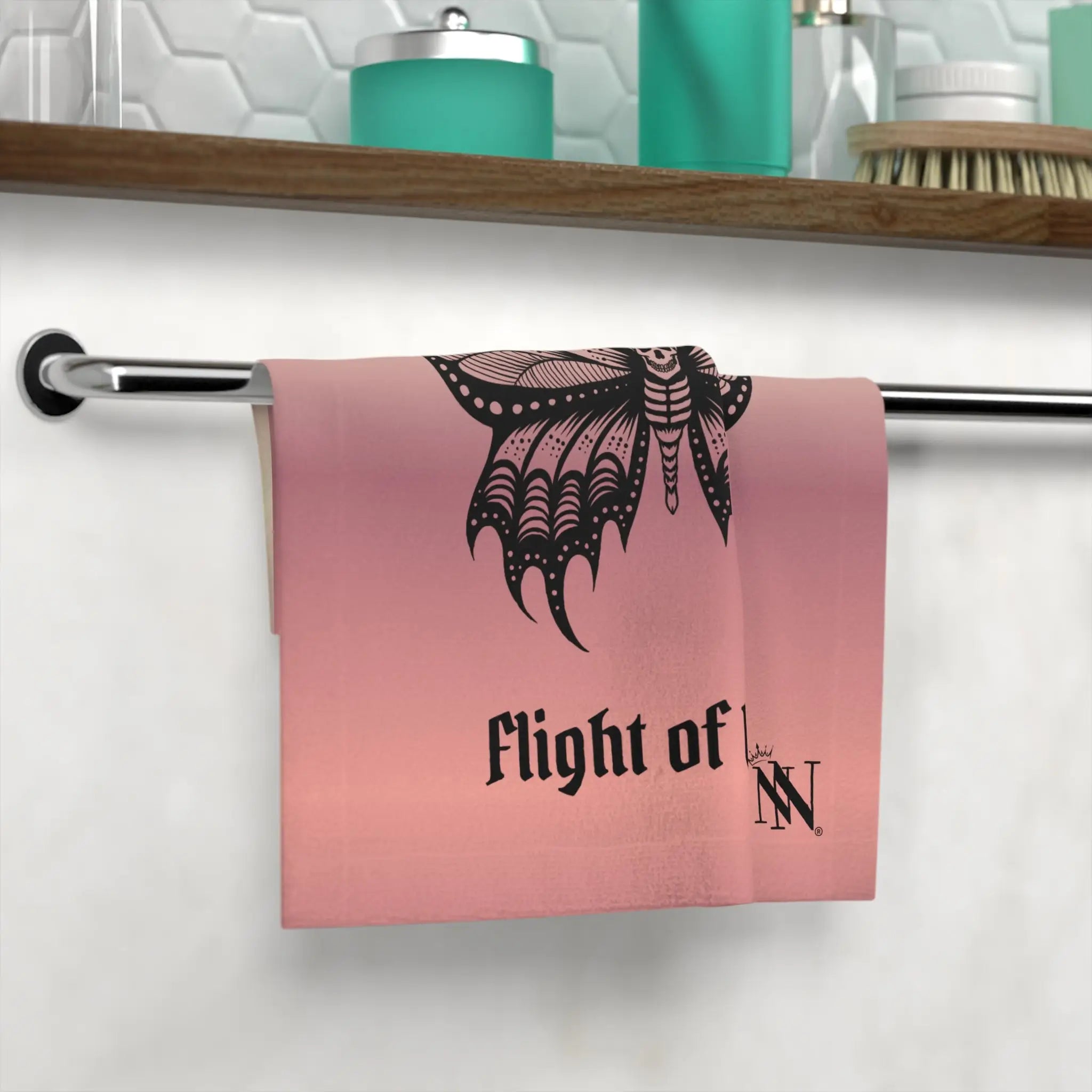Flight of Love Skull Butterfly Cum Rag