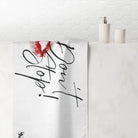 Don’t Stop with a Kiss | Mix & Match XL Fun-Flirty Lovers’ Towels