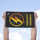 Fastest Woman Lightning Bolt | Nectar Napkins Fun-Flirty Lovers’ Towels
