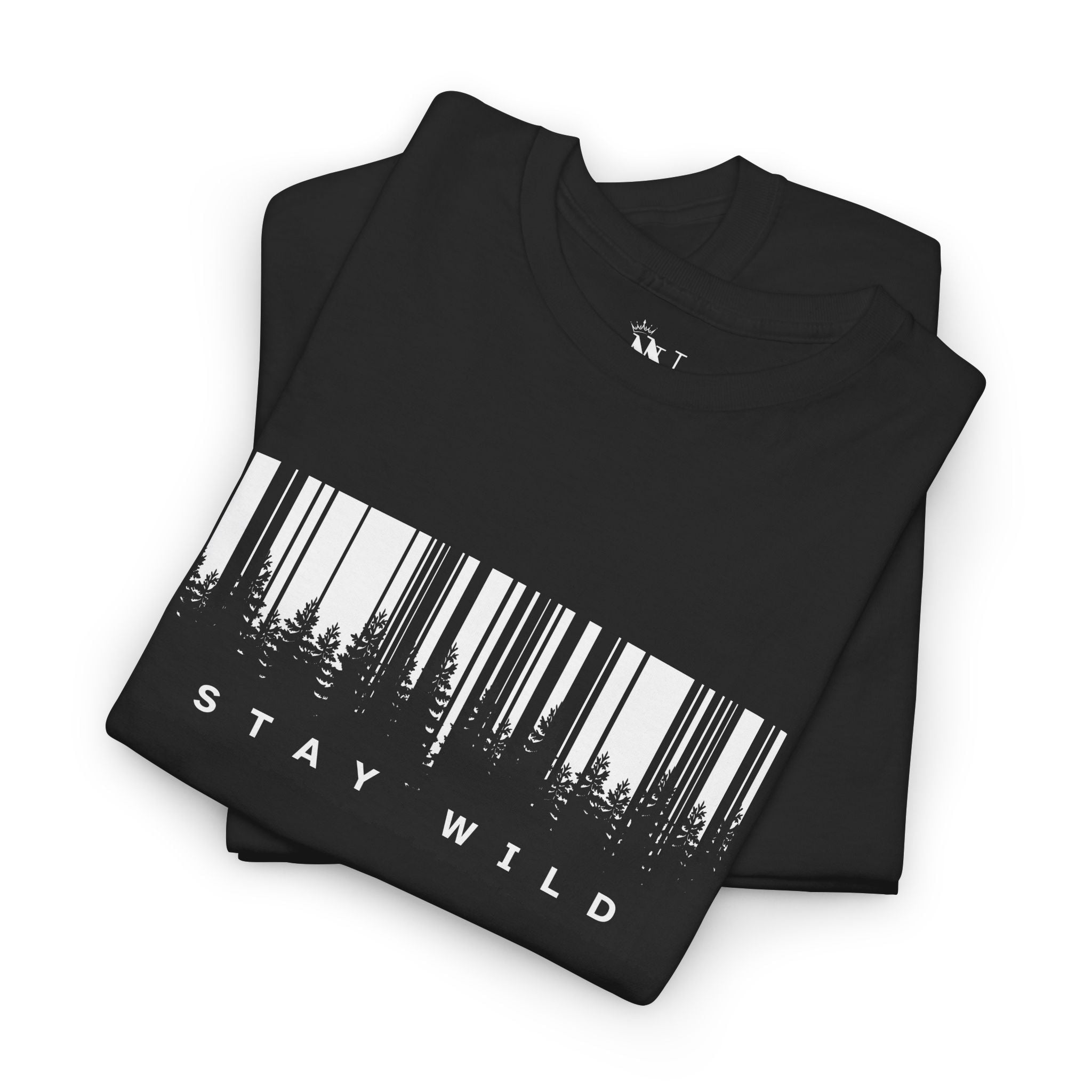 Stay Wild Scene | Mix & Match Cotton Unisex Fun-Flirty Lovers’ T-Shirts