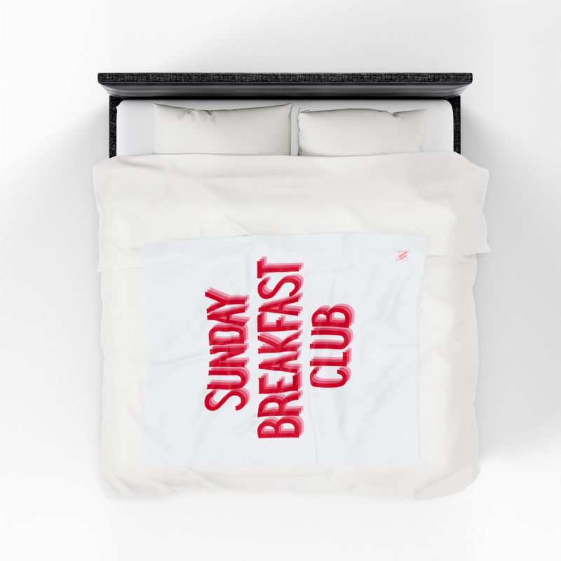 Sunday Breakfast Club | Mix & Match Soft Fun-Flirty Lovers’ Blankets