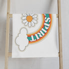 Free Spirit Retro Sticker Cum Towel