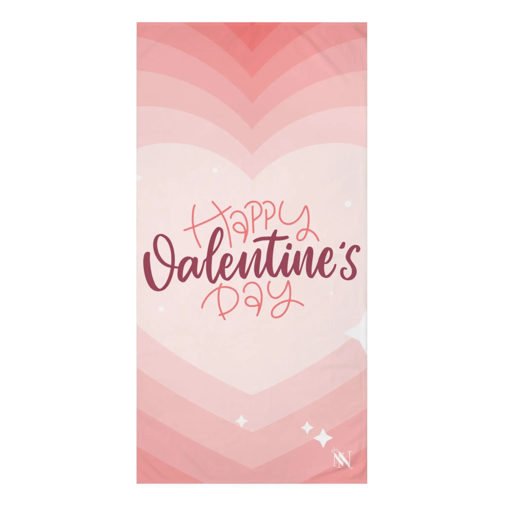 Happy Valentine’s Day Ombre Heart Fun Over Sized Sex Towel