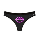 Her Lips Neon Sex Gifts Humor Naughty Women’s Thong