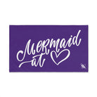 Mermaid At Heart Purple Cum Towel