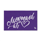 Mermaid At Heart Purple | Mix & Match Classic Fun-Flirty Lovers’ Towels
