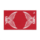 Mrs. Mrs. Mermaid Shareable Sides Red Cum Towel