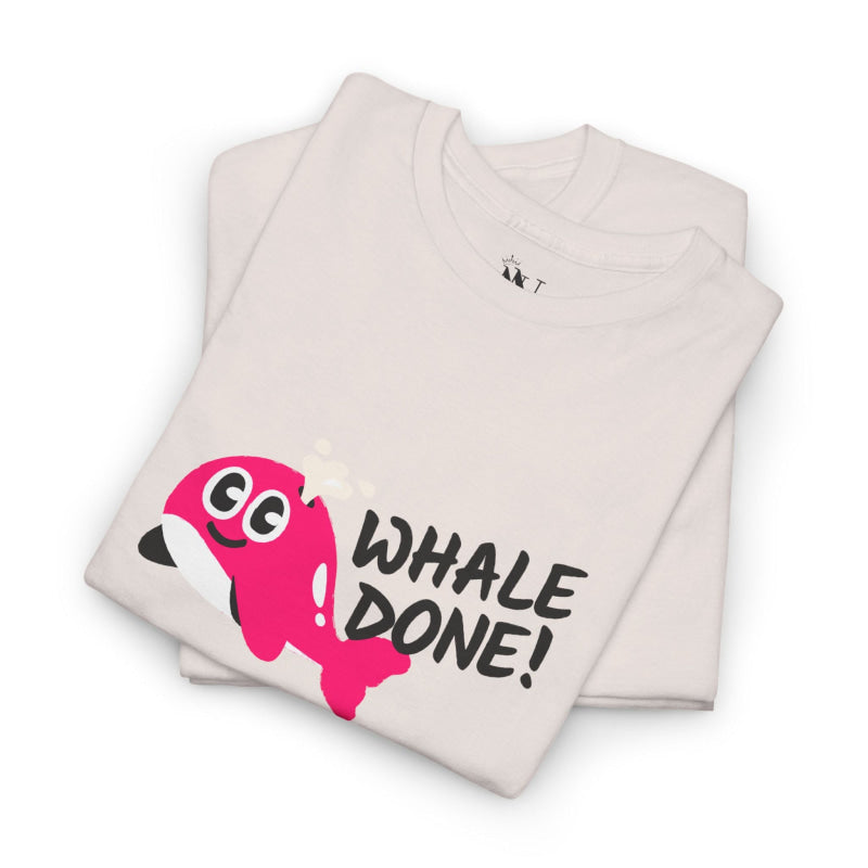 Whale Done! | Mix & Match 100% Cotton Unisex Fun-Flirty Lovers’ Tees