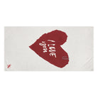 I Love You Paper Note Extra Large Sex Towel