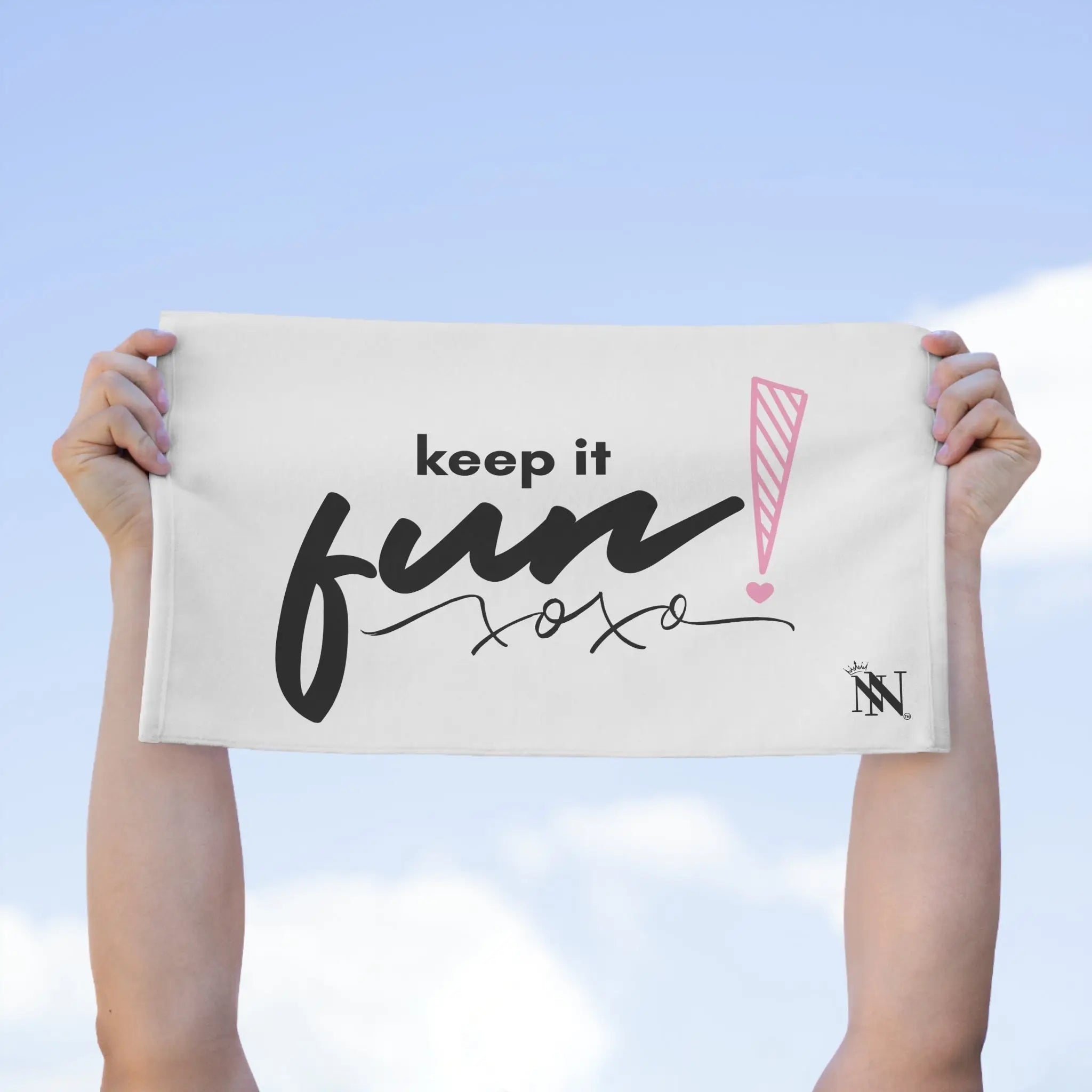 Keep It Fun! XOXO | Mix & Match Soft Fun-Flirty Lovers’ Towels