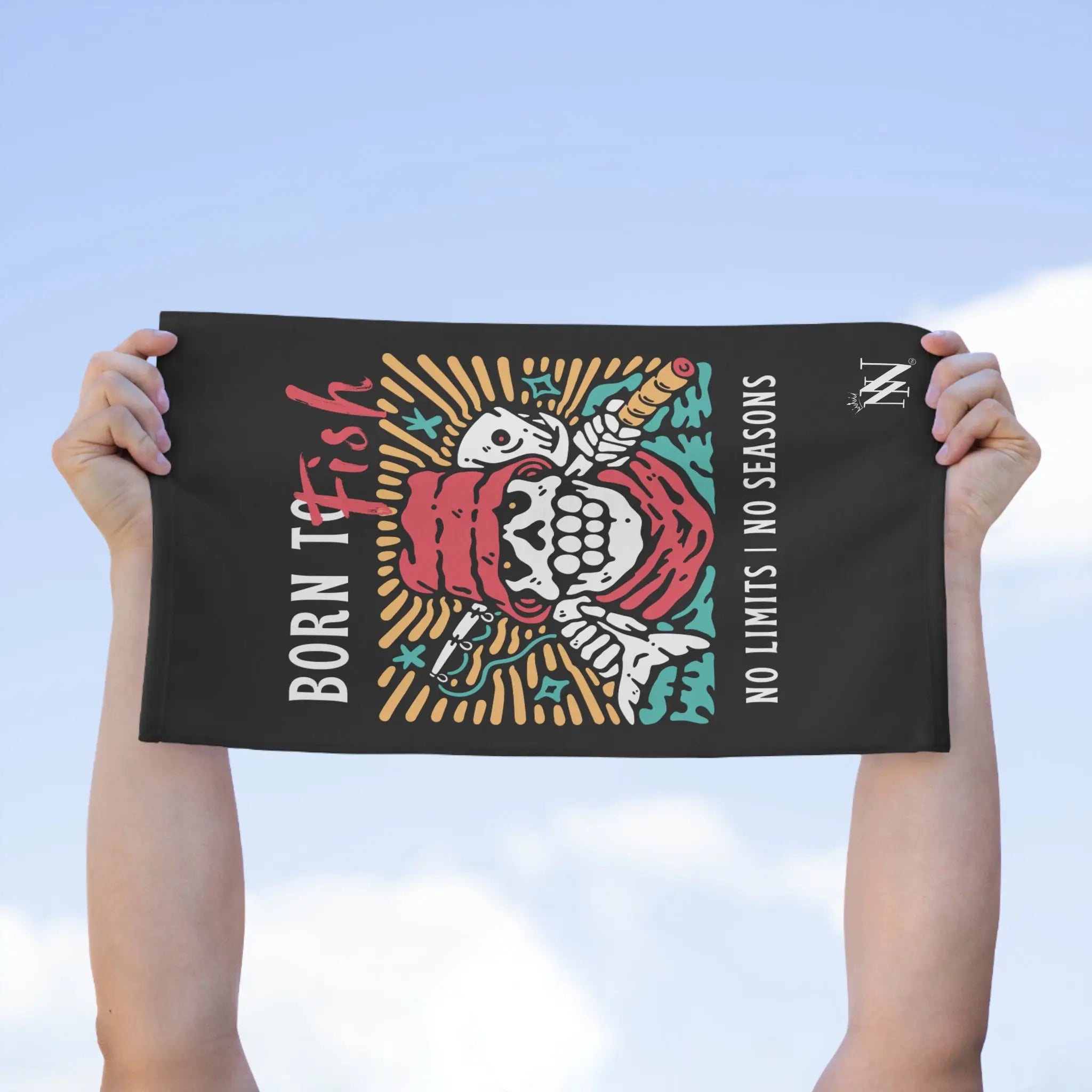 Born to Fish No Seasons Sex Towel