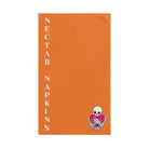 Nectar Napkins Brand Crusta Bright Orange Cum Towel