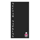 Nectar Napkins Brand Black Over Sized Sex Towel