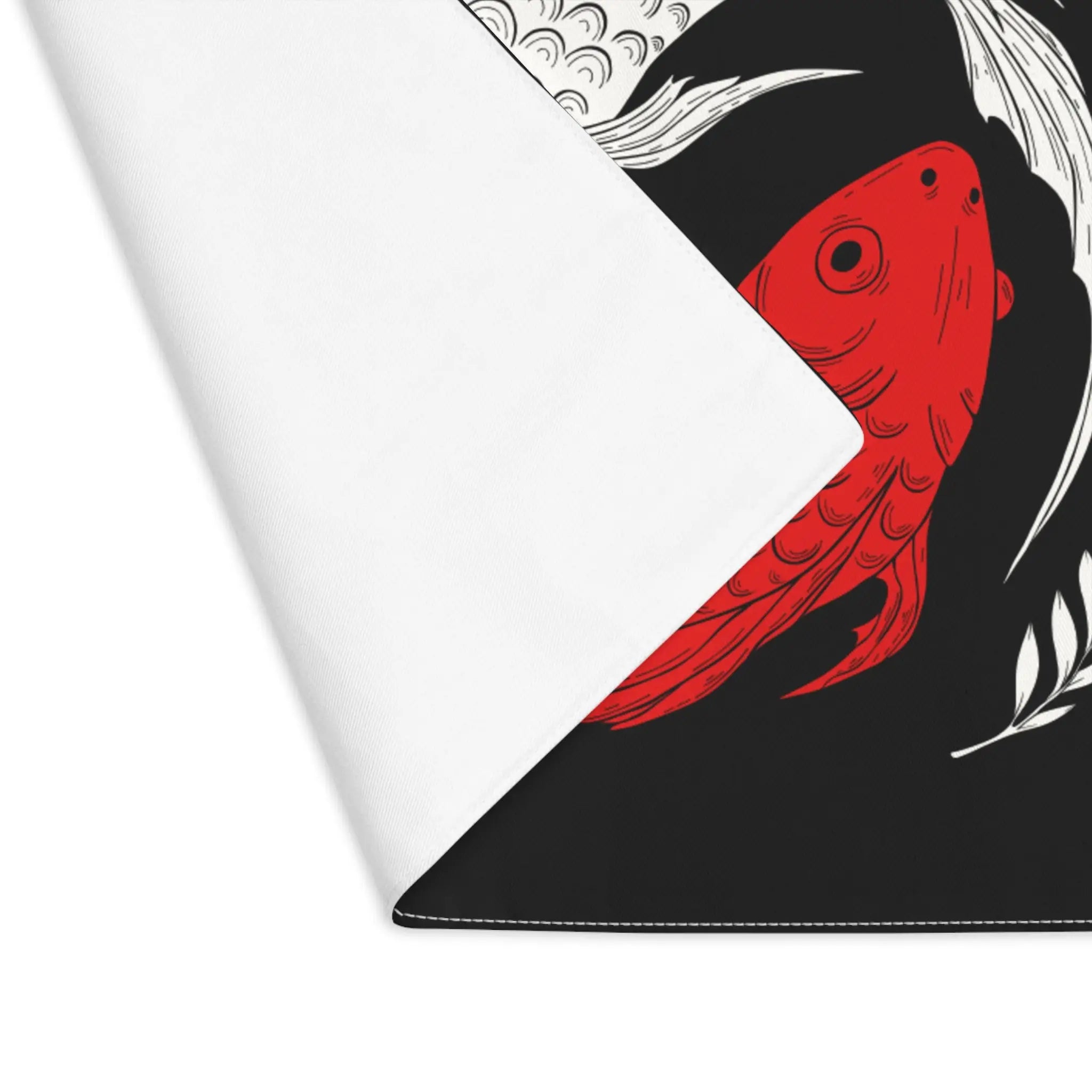 Two Paths One Destiny Koi Fish Ying Yang Sex Toys Mat