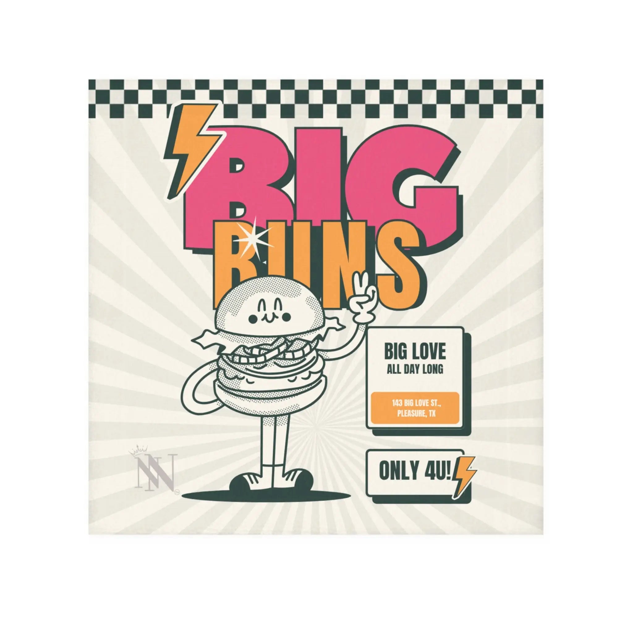 Big Buns After Sex Towel