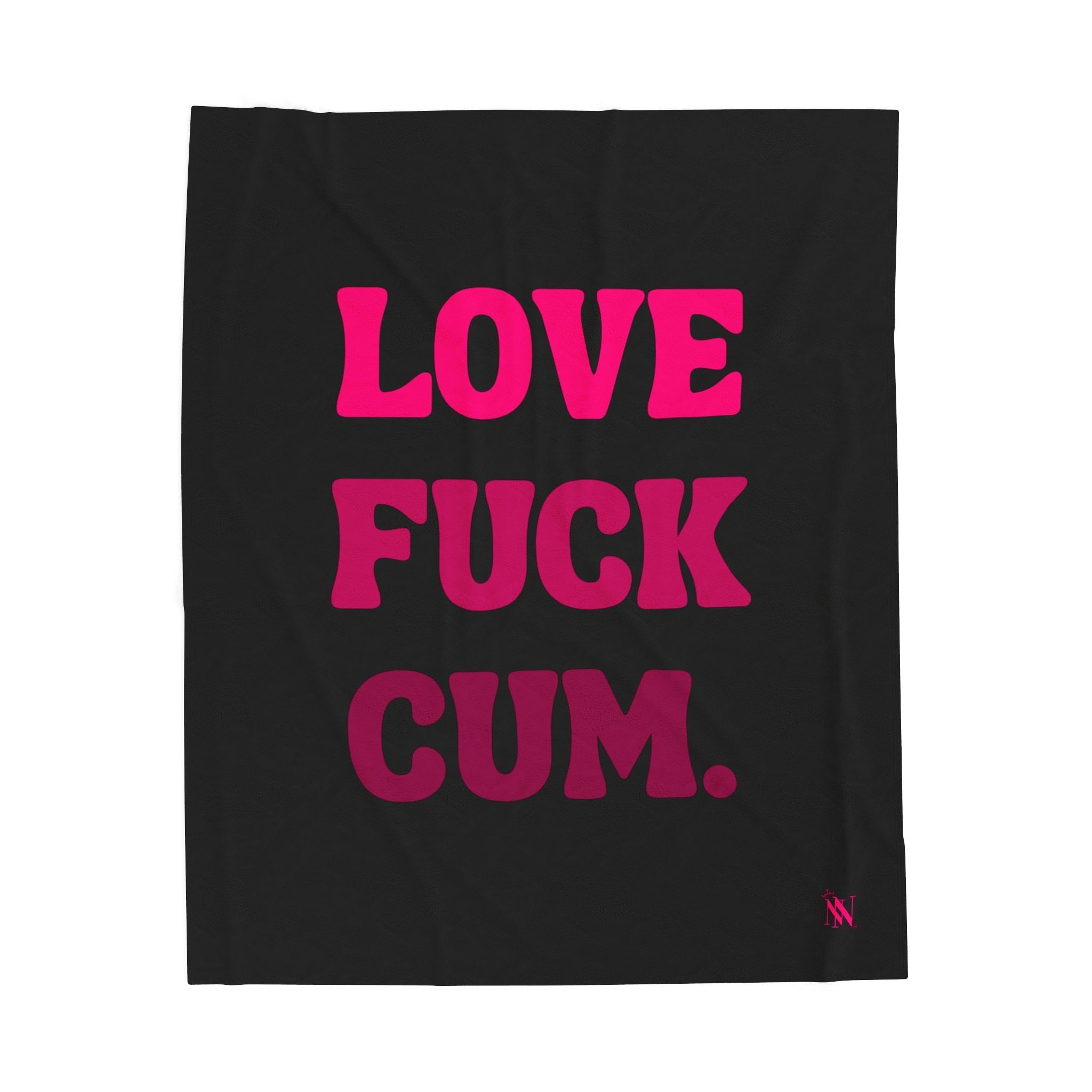 Love Fuck Cum. Nectar Napkins Love Blanket