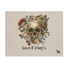 Love & Death Skull Floral | Nectar Napkins Fun-Flirty Lovers’ Toy Mats