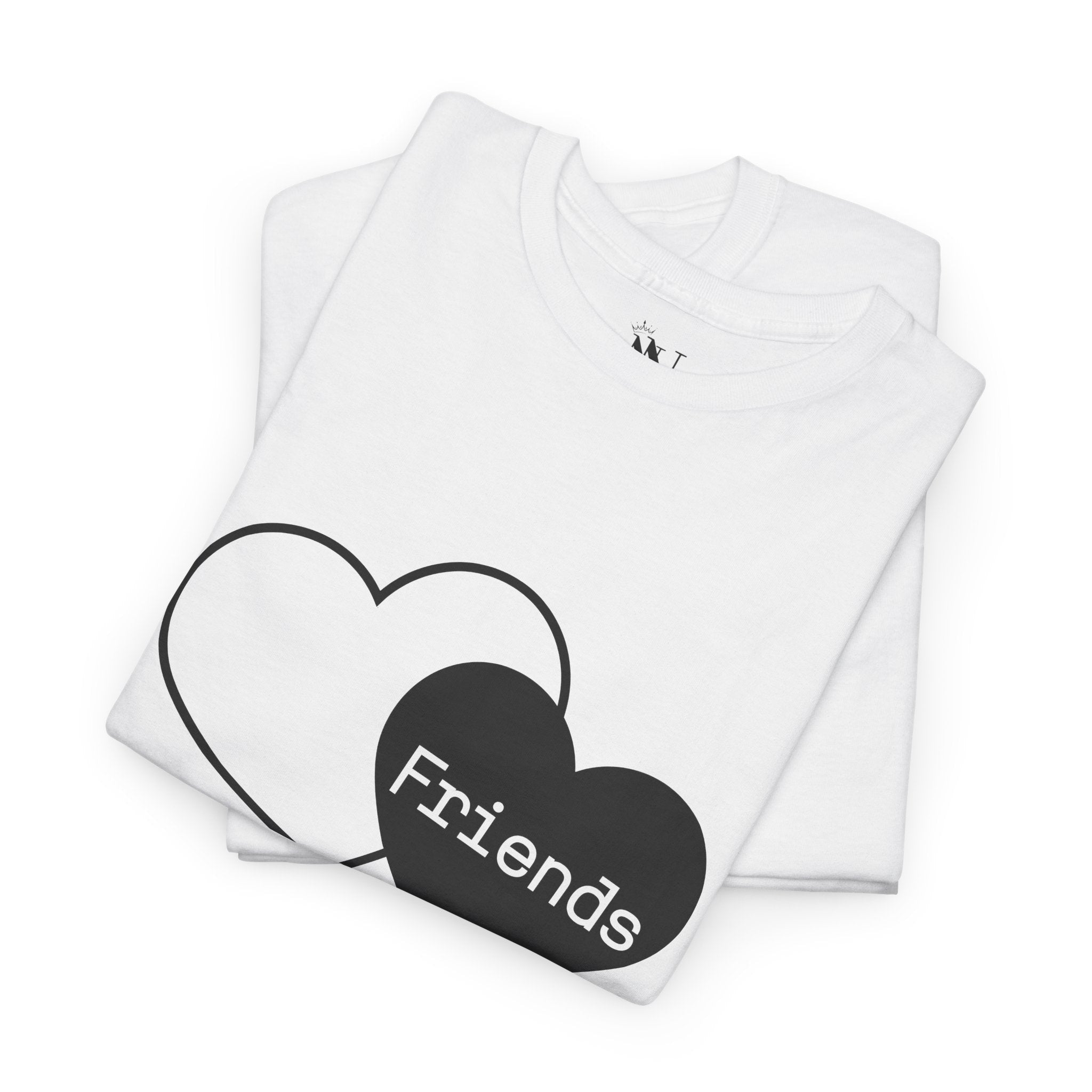 Friends | Mix & Match 100% Cotton Unisex Fun-Flirty Lovers’ Tees