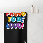 Proud to be Loud! Rainbow | Mix & Match XL Fun-Flirty Lovers’ Towels
