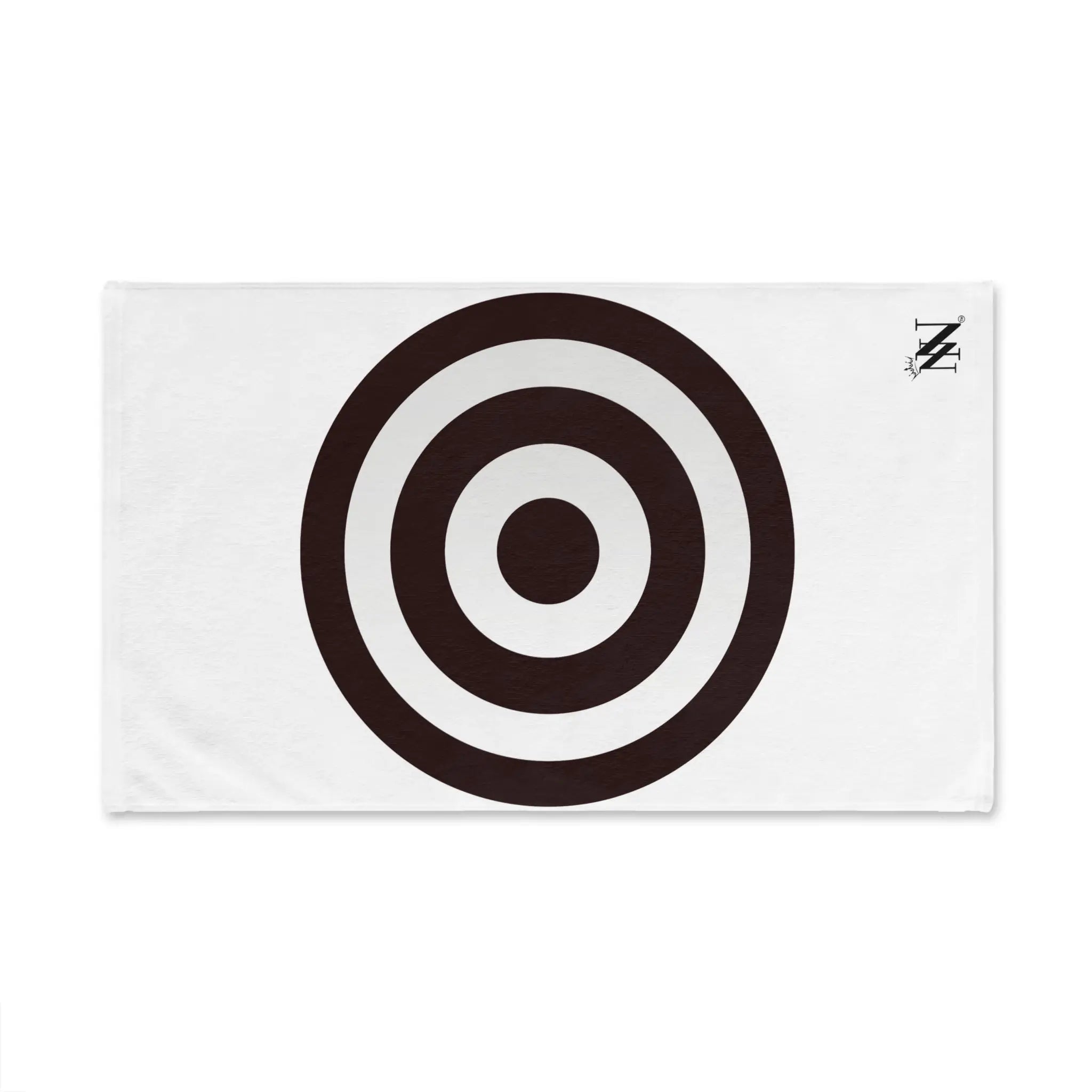 XL Black Bullseye Target Practice | Mix & Match Original Fun-Flirty Lovers’ Towels