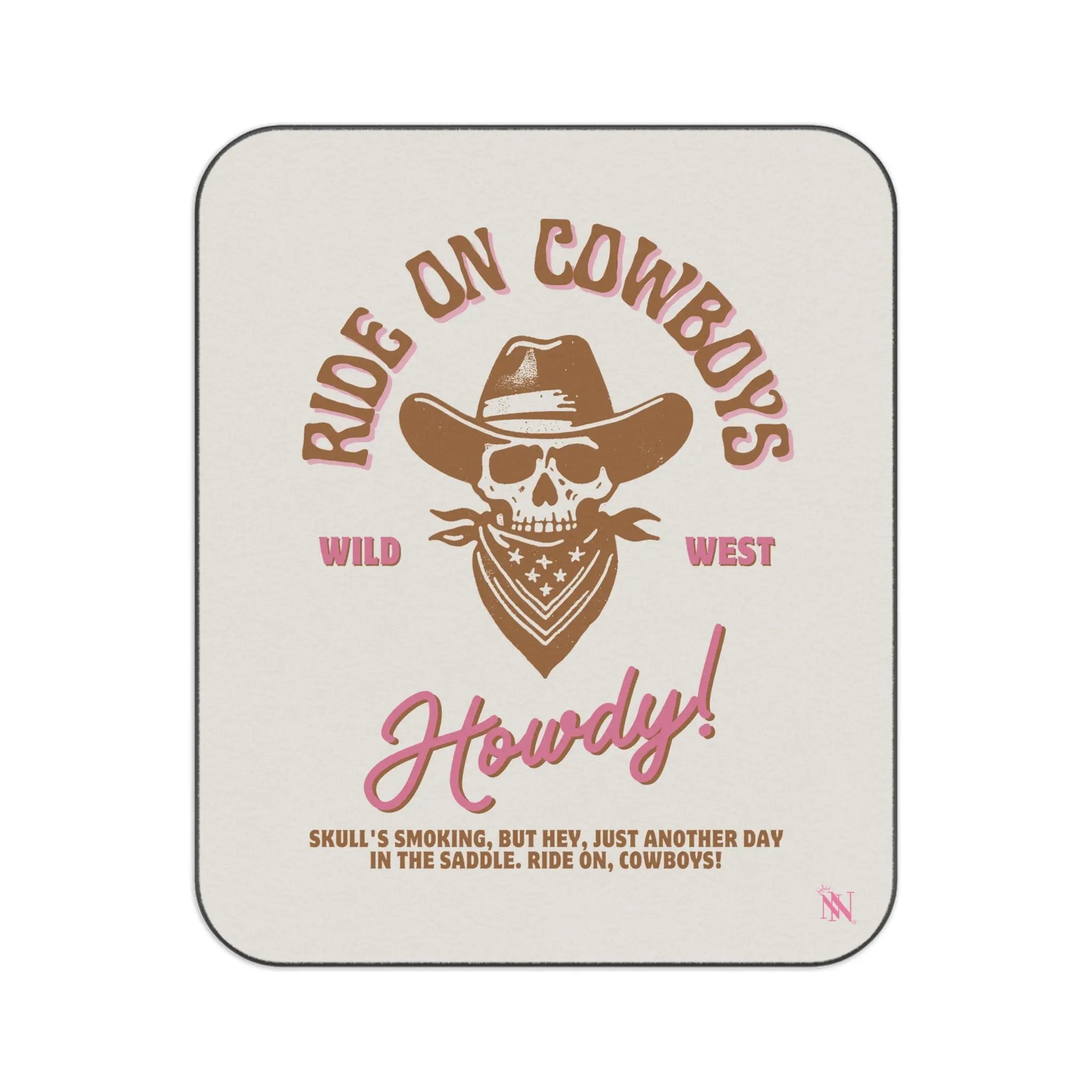 Ride On Cowboys | Mix Match Fun-Flirty Lovers’ Water-Resistant Blankets