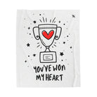 You’ve Won My Heart | Mix & Match Soft Fun-Flirty Lovers’ Blankets