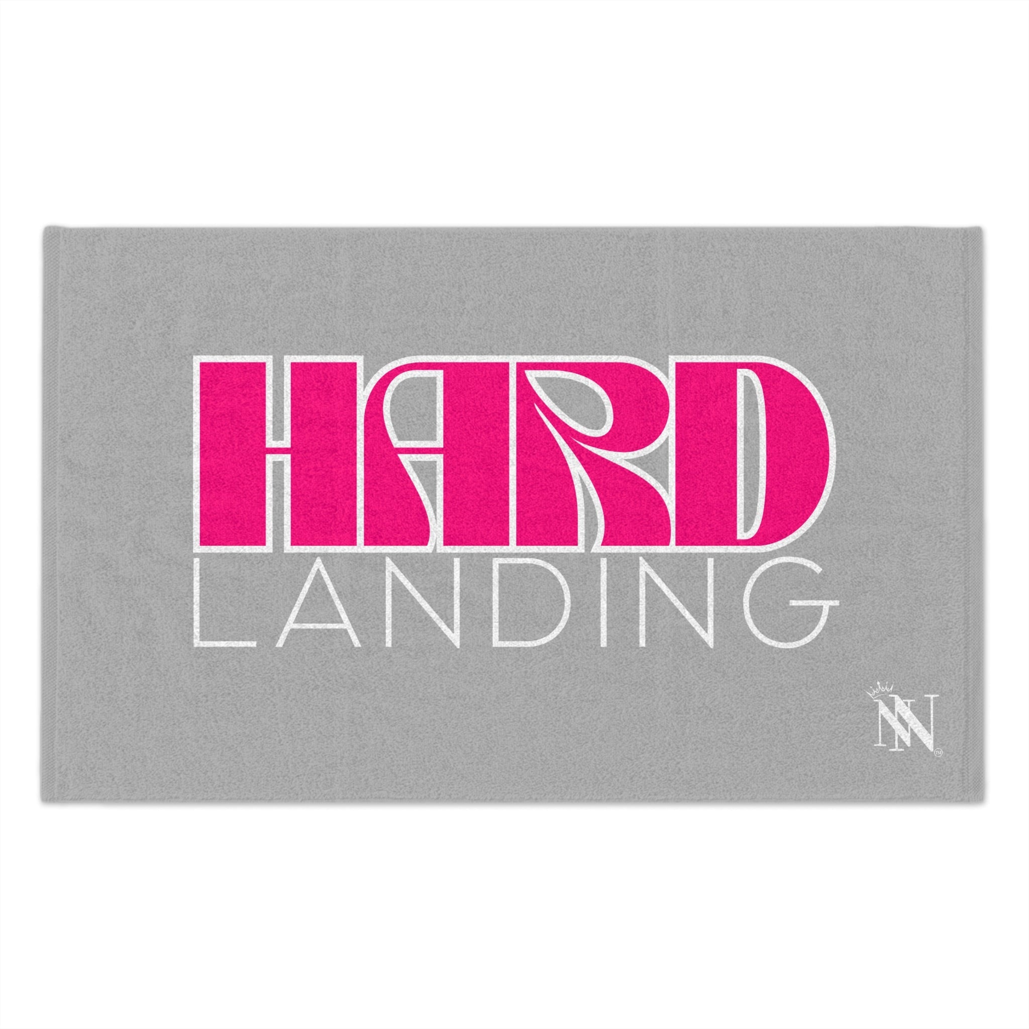 Hard Landing Light Grey | Mix & Match Soft Fun-Flirty Lovers’ Towels