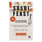 Sushi Feast | Mix & Match Soft Fun-Flirty Lovers’ Towels
