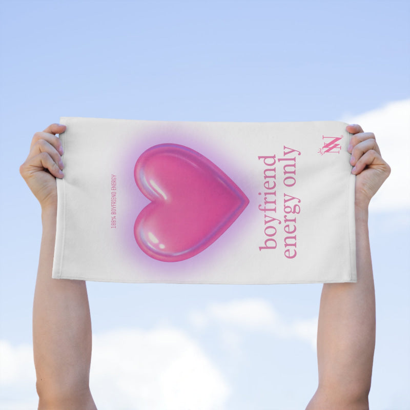 Boyfriend Energy Only | Mix & Match Soft Fun-Flirty Lovers’ Towels