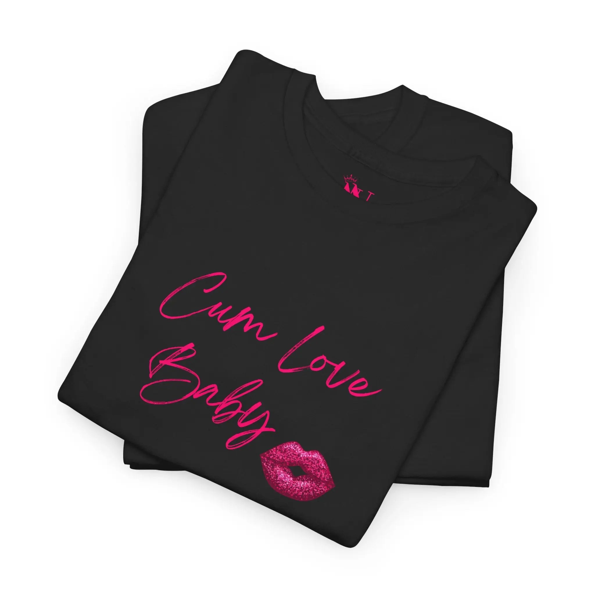 Cum Love Baby Kiss Mark T-Shirt