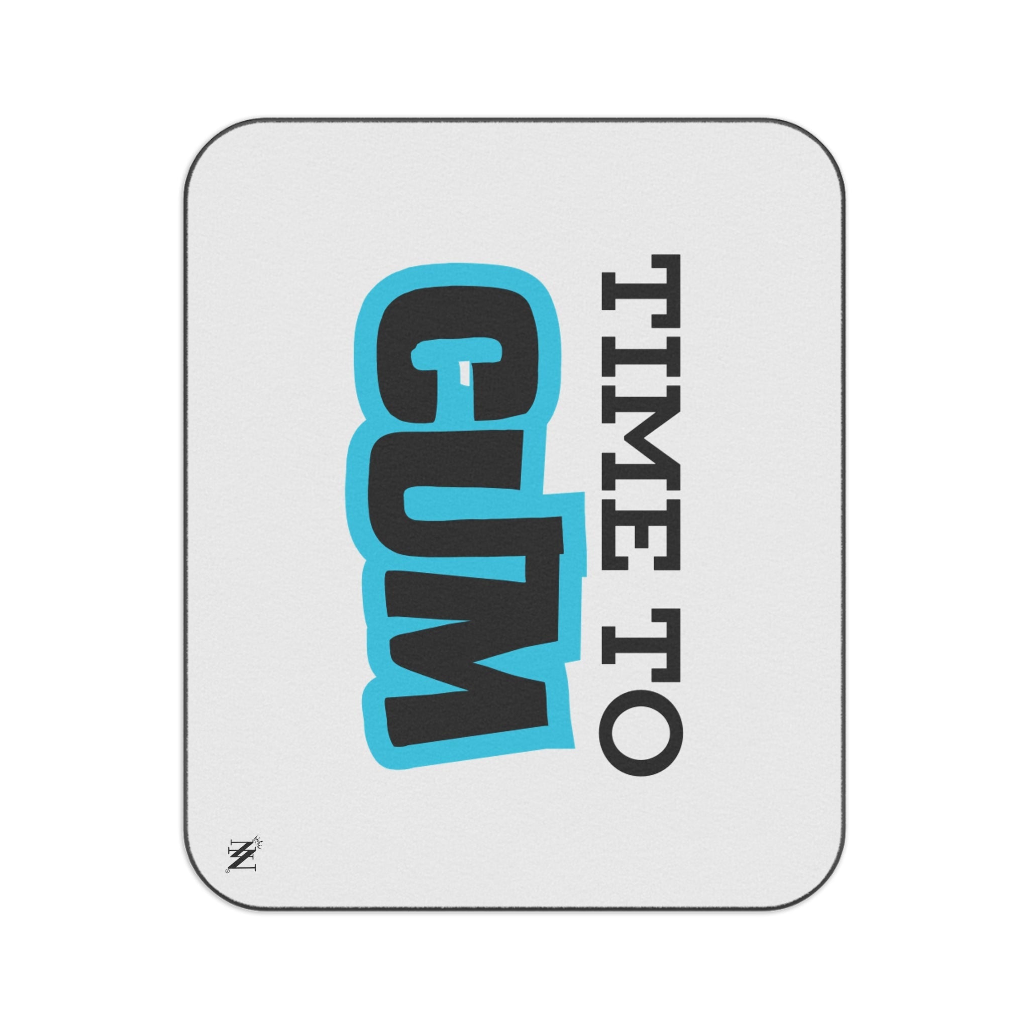 Time to Cum | Mix Match Fun-Flirty Lovers’ Water-Resistant Blankets