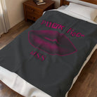 Punk Rock Kiss | Nectar Napkins Fun-Flirty Lovers’ Blankets