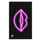 Her Lips Neon | Mix & Match Soft Fun-Flirty Lovers’ Towels