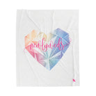 Newlyweds Diamond Heart | Mix & Match Fun-Flirty Lovers’ Blankets
