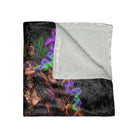 420 Wicked Fantasy Crushed Velvet Blanket