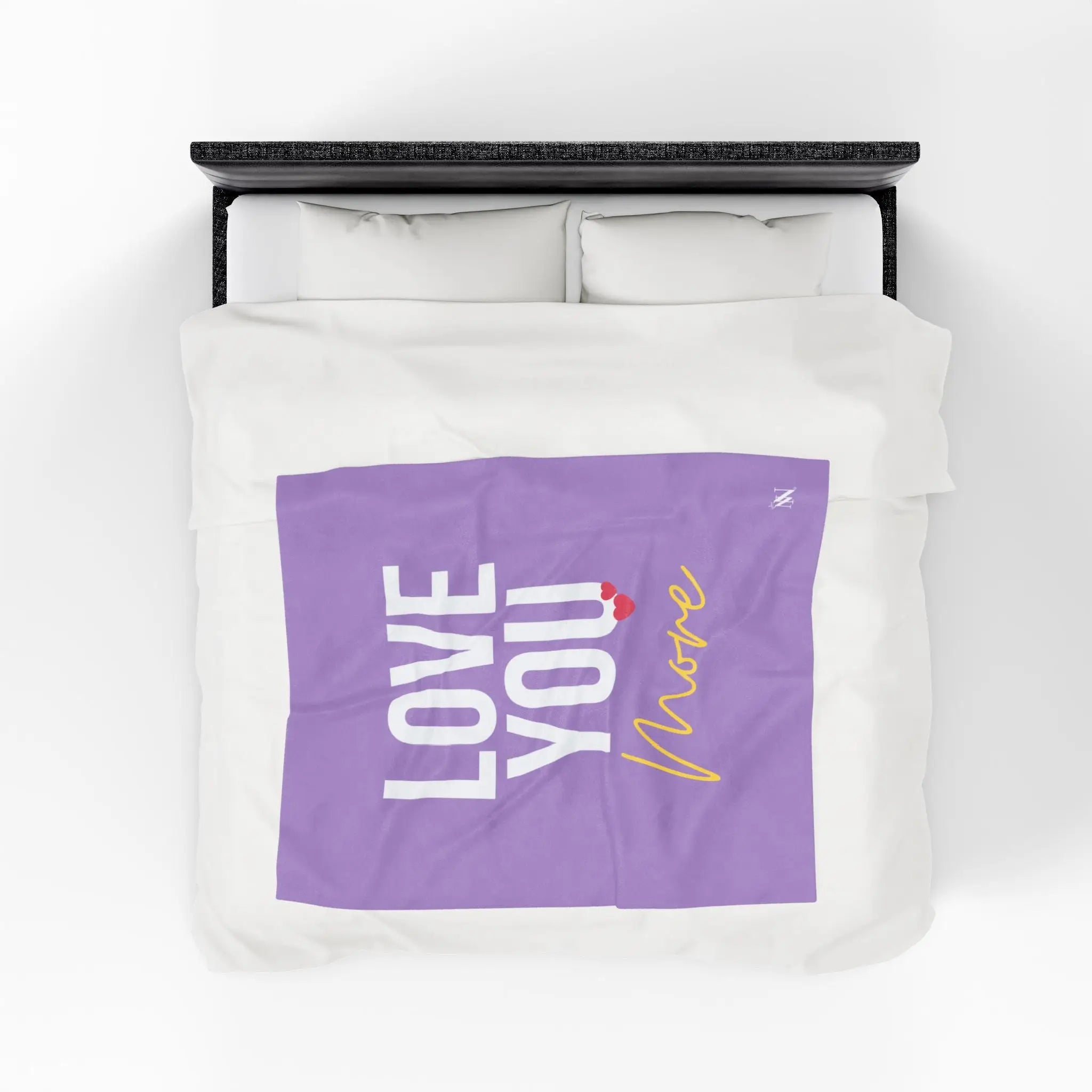 Love You More | Mix & Match Soft Fun-Flirty Lovers’ Blankets