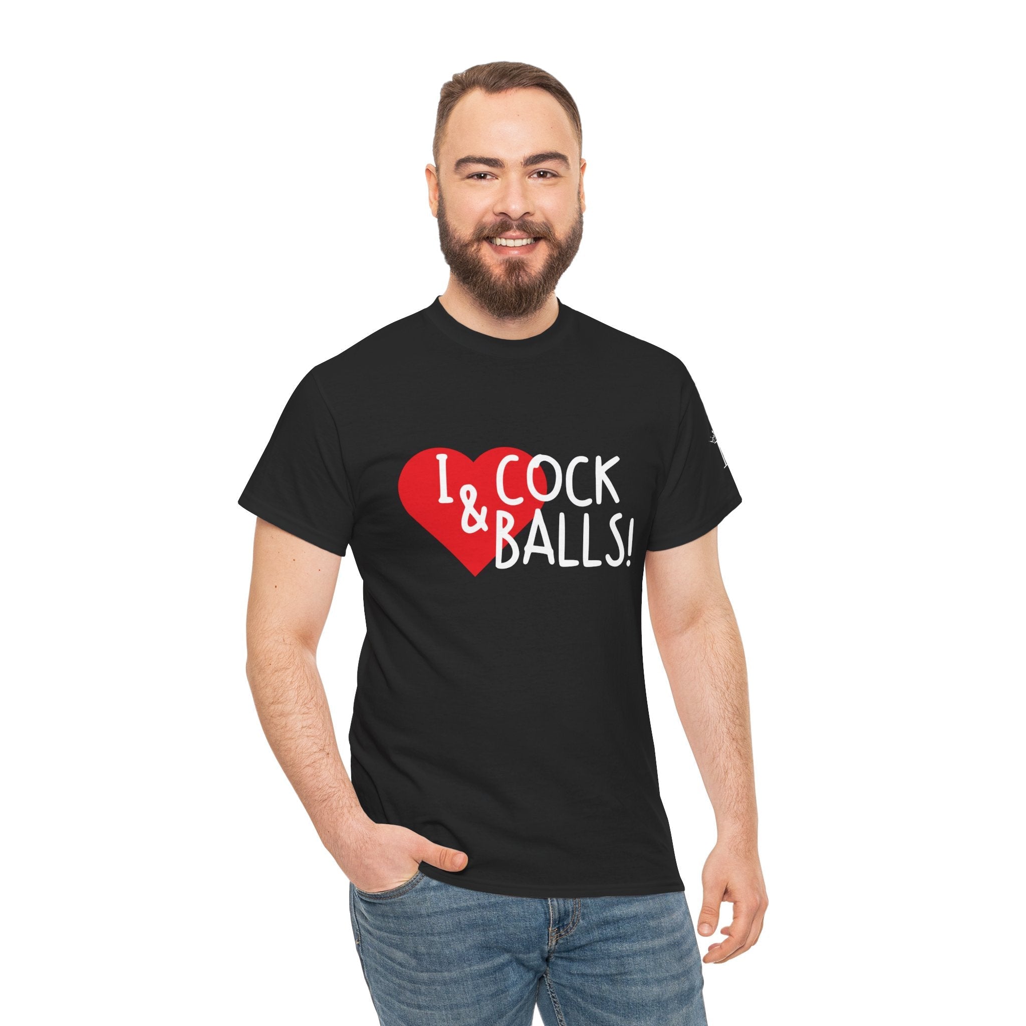 I Love Cock & Balls! | Mix & Match 100% Cotton Unisex Fun-Flirty Lovers’ Tees
