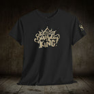 Gold Crown Birthday King | Mix & Match Cotton Unisex Fun-Flirty Lovers’ T-Shirts