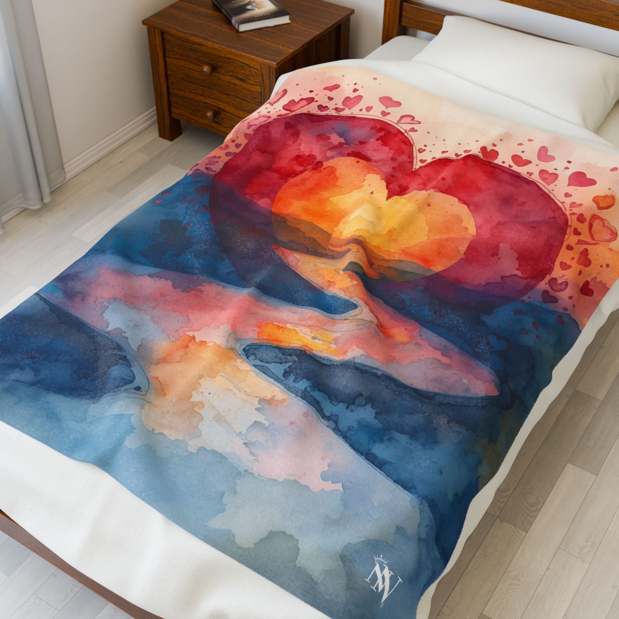 River of Love | Mix & Match Velveteen Fun-Flirty Lovers’ Blankets