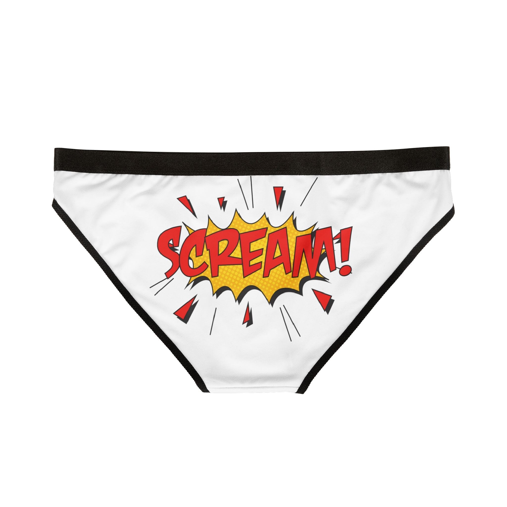 Scream! Cartoon Fun | Mix & Match Women’s Fun-Flirty Lovers’ Panties