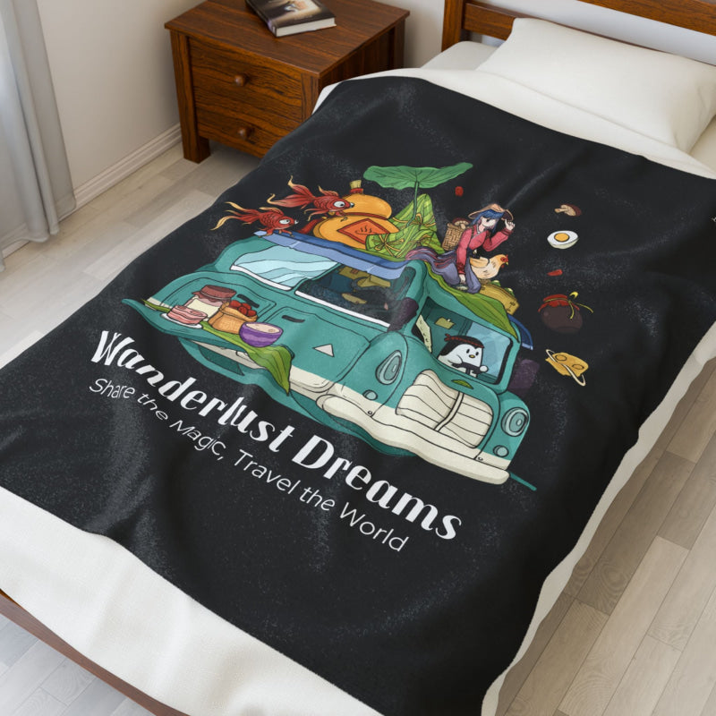 Wanderlust Dreams | Mix & Match Soft Fun-Flirty Lovers’ Blankets