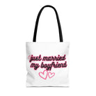Just Married My Boyfriend | Mix & Match Fun-Flirty Lovers’ Totes