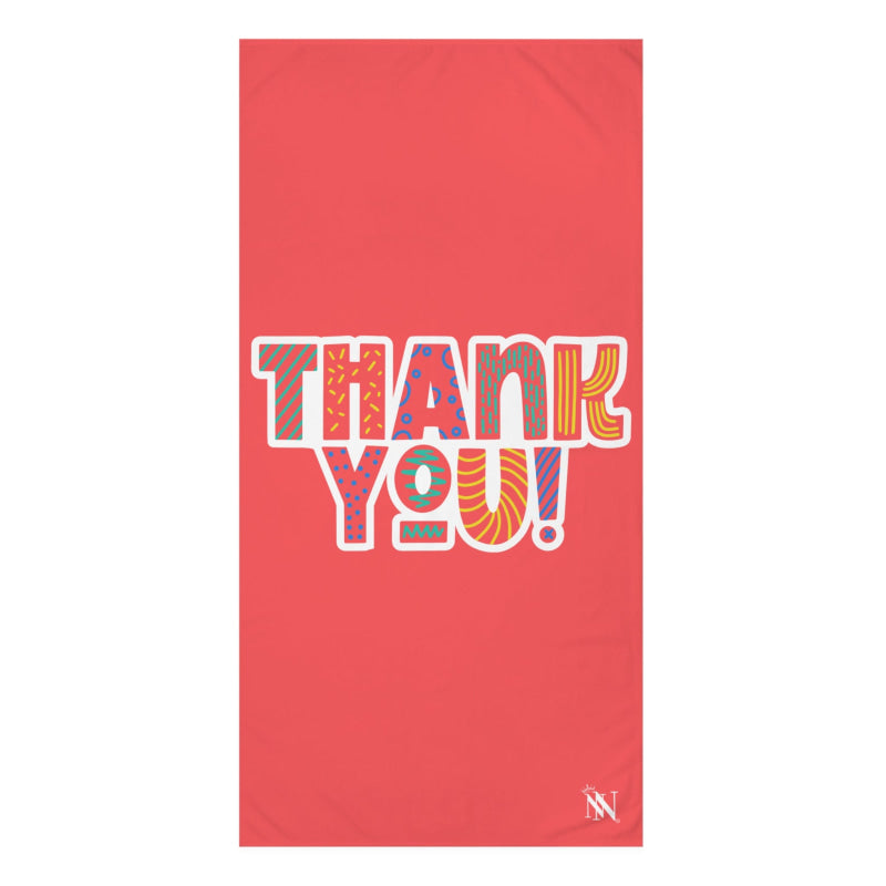 Cutesy Thank You! | Mix & Match XL Fun-Flirty Lovers’ Towels