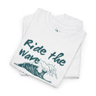 Ride the Wave | Mix & Match Cotton Unisex Fun-Flirty Lovers’ T-Shirts