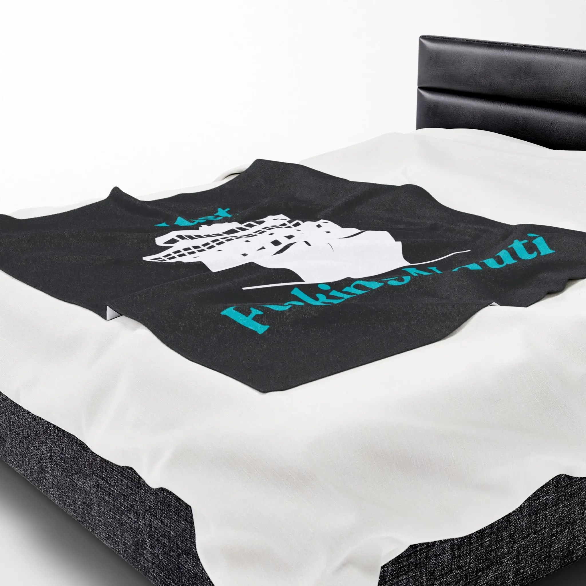 Just Fucking Nauti Black | Mix & Match Velveteen Fun-Flirty Lovers’ Blankets
