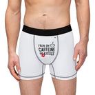I Run on Caffeine & Kisses | Mix & Match Fun-Flirty Lovers’ Boxer Briefs