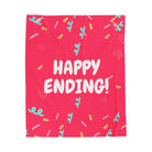 Happy Ending! | Mix & Match Velveteen Fun-Flirty Lovers’ Blankets
