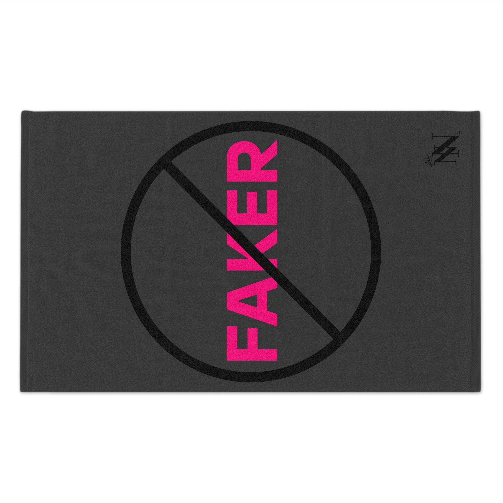 No Faker Dark Grey | Mix & Match Soft Fun-Flirty Lovers’ Towels